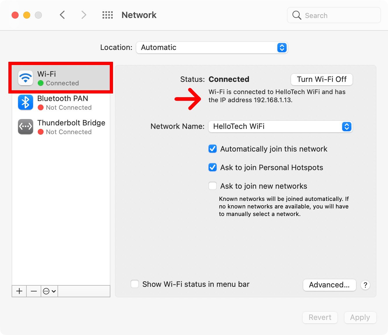 how to use mac address to find ip