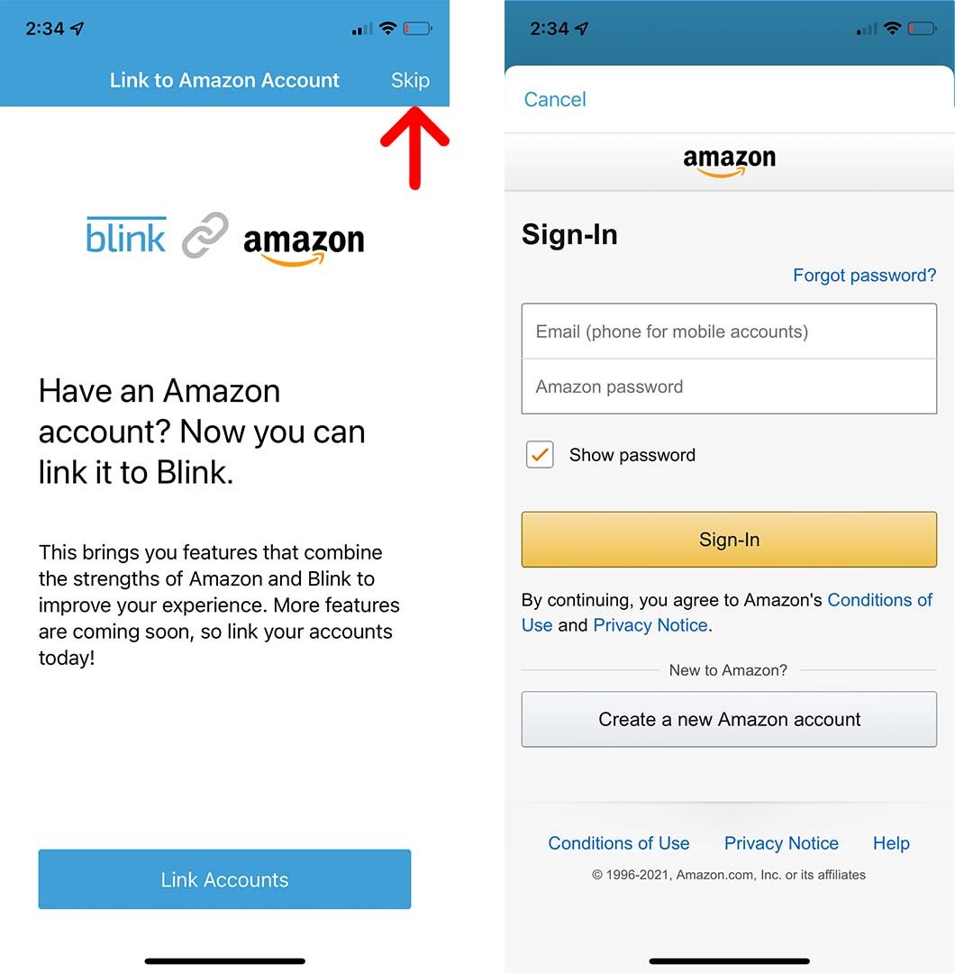 How to Set Up the Blink App