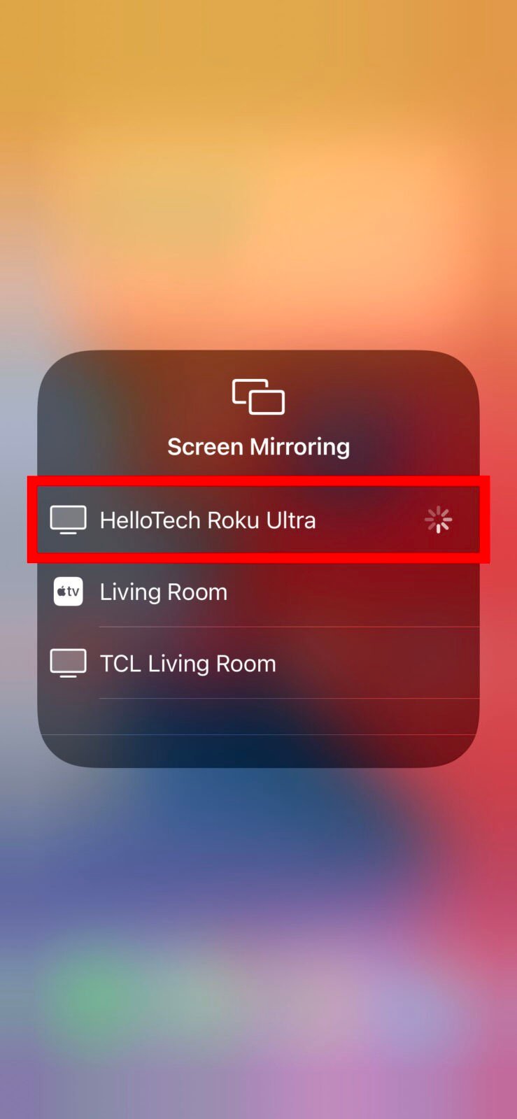 How to Mirror an iPhone to a Roku Device