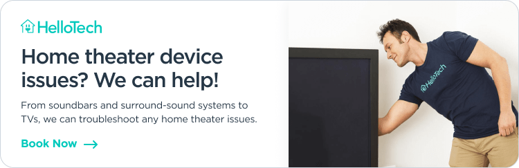 Home Theater Troubleshooting