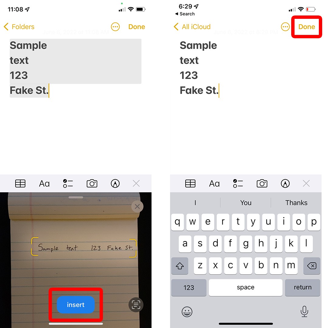 How to Scan a Handwritten Note on an iPhone