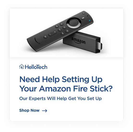 How to Set Up an  Fire TV Stick : HelloTech How
