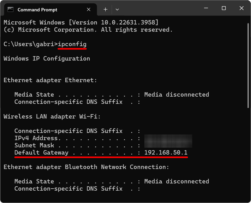 How to find your router’s IP address on a Windows