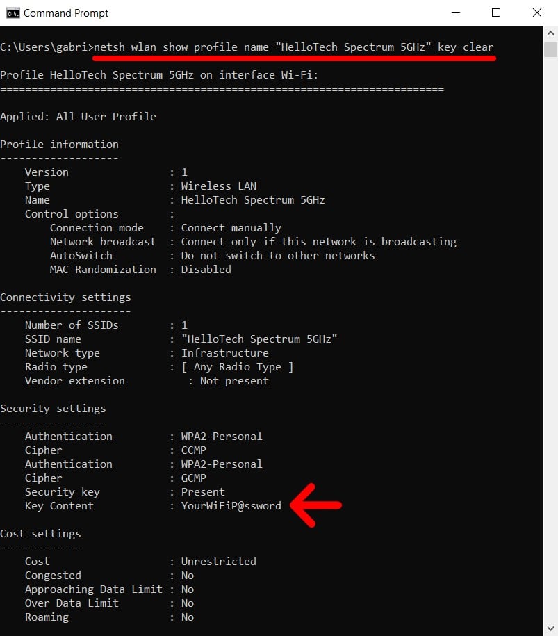 How to Find Any WiFi Password on a Windows 10 PC