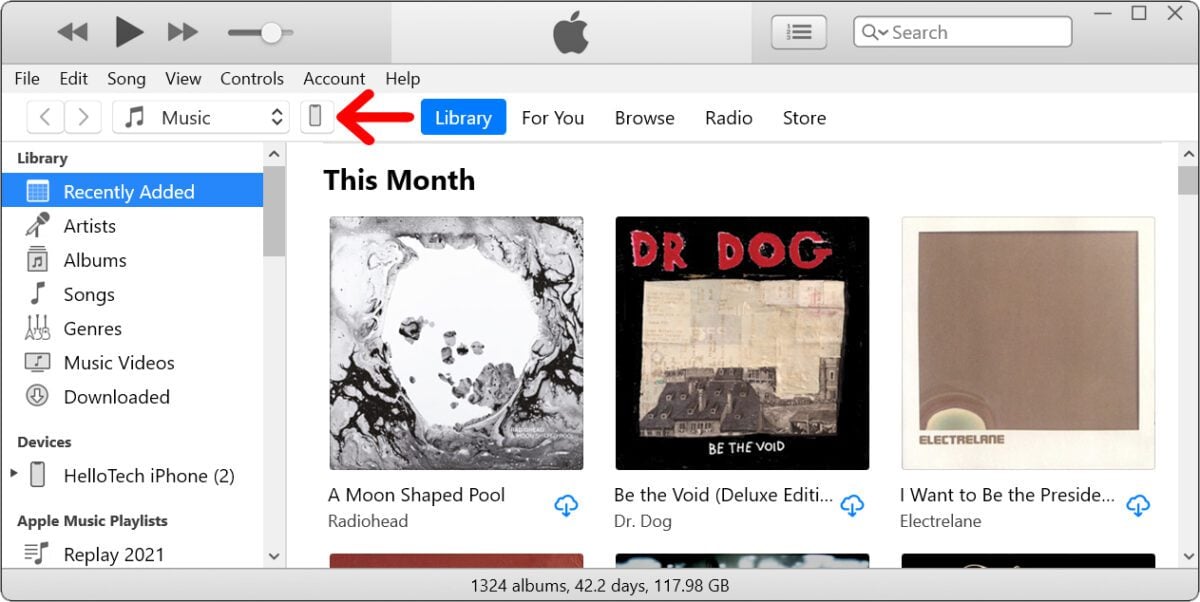 How to Restore iPhone from iTunes