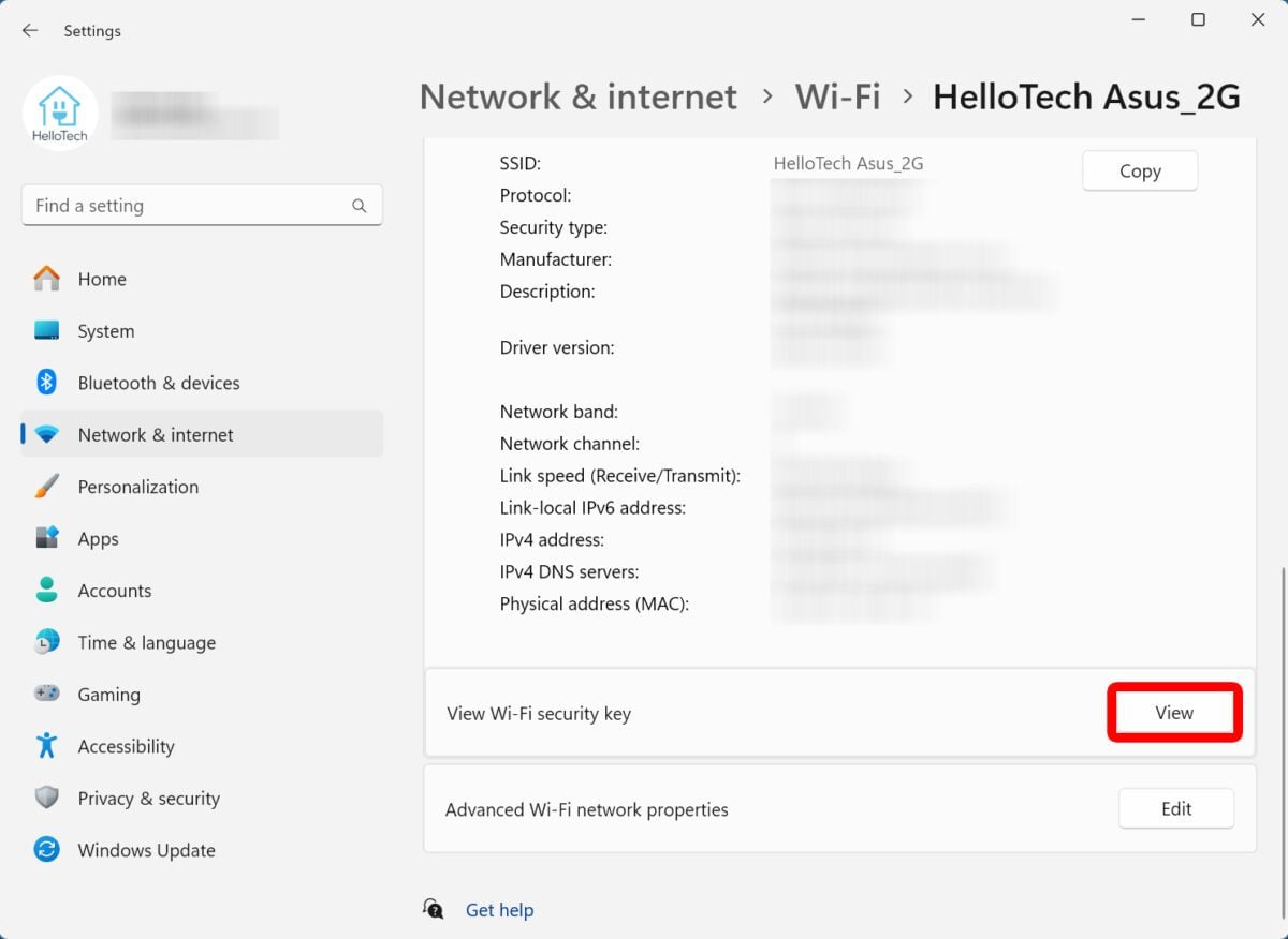 How to Find Your Current WiFi Password on Windows 11