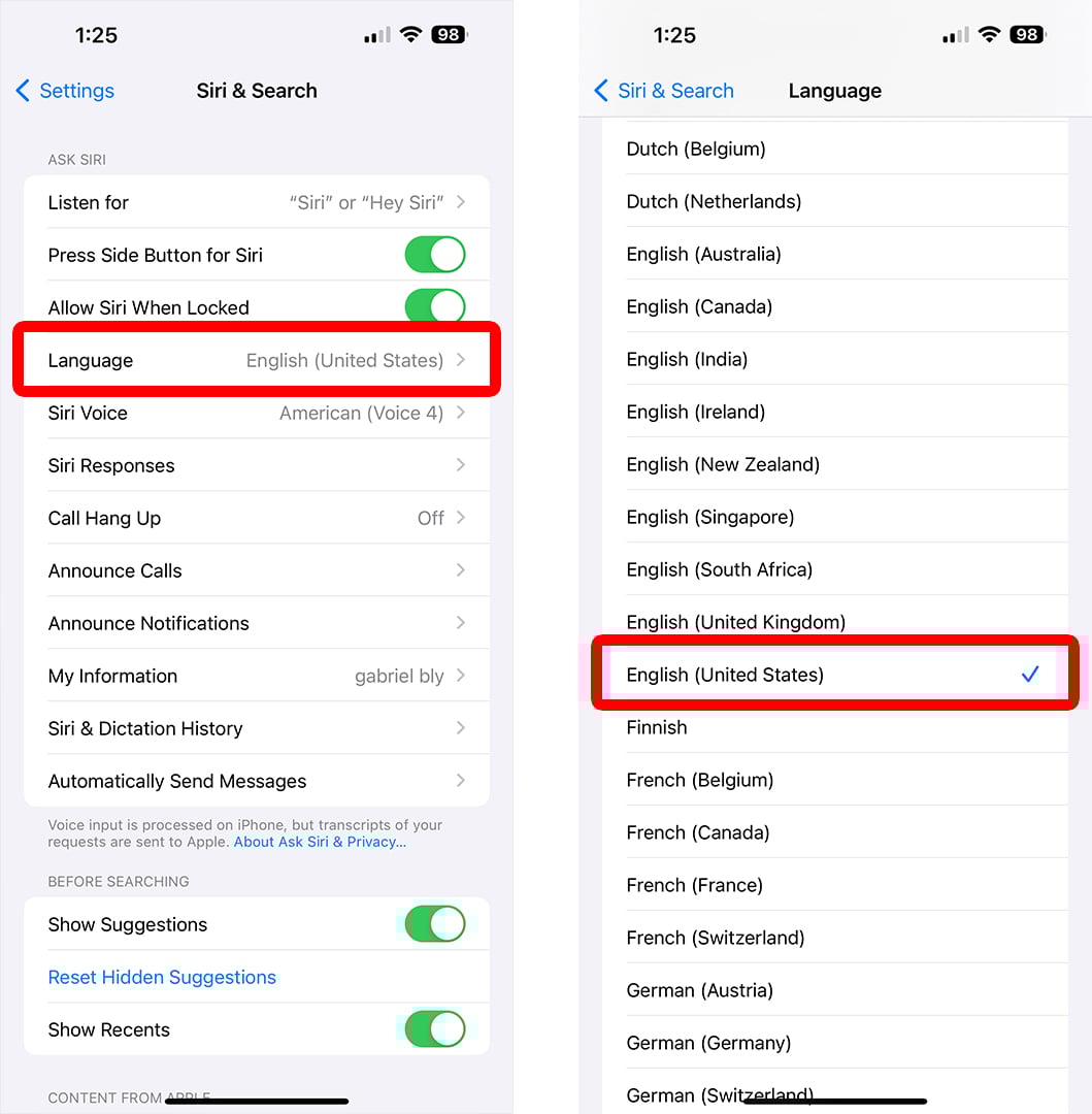 How To Change Siri’s Language on Your iPhone