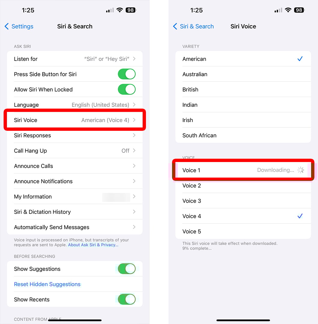 How To Change Siri’s Voice on Your iPhone