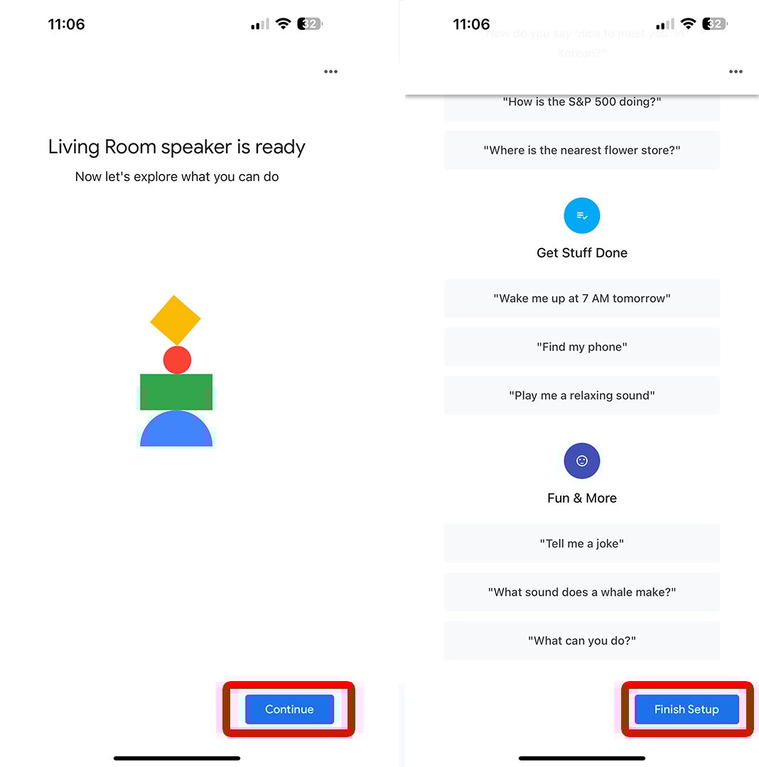 Connect my hot sale google home