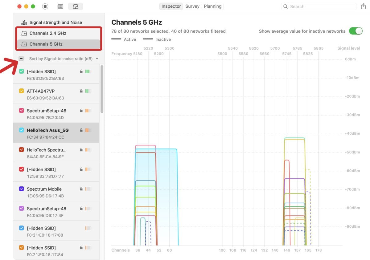 How To Find the Best WiFi Channel on Mac