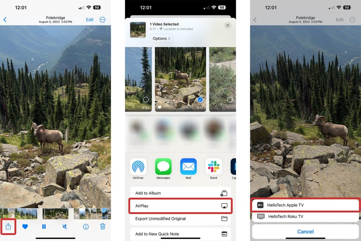 How To Cast Slideshows to Apple TV