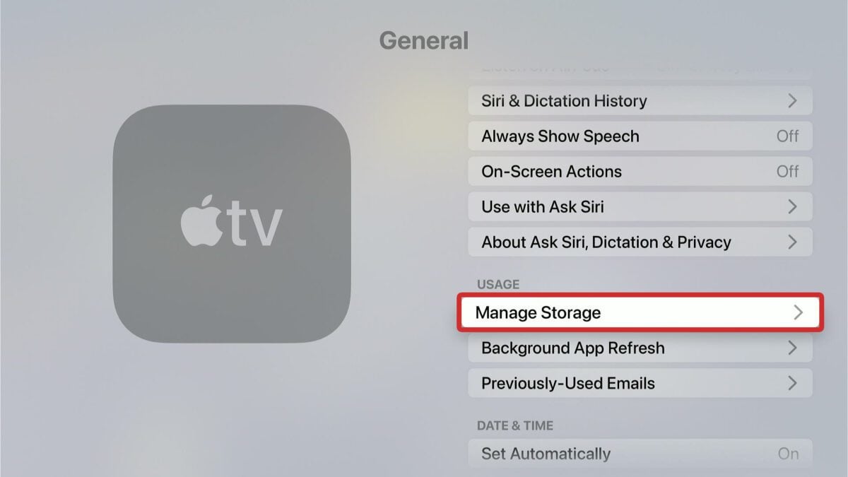 How to Find and Delete Apple TV Apps by Size