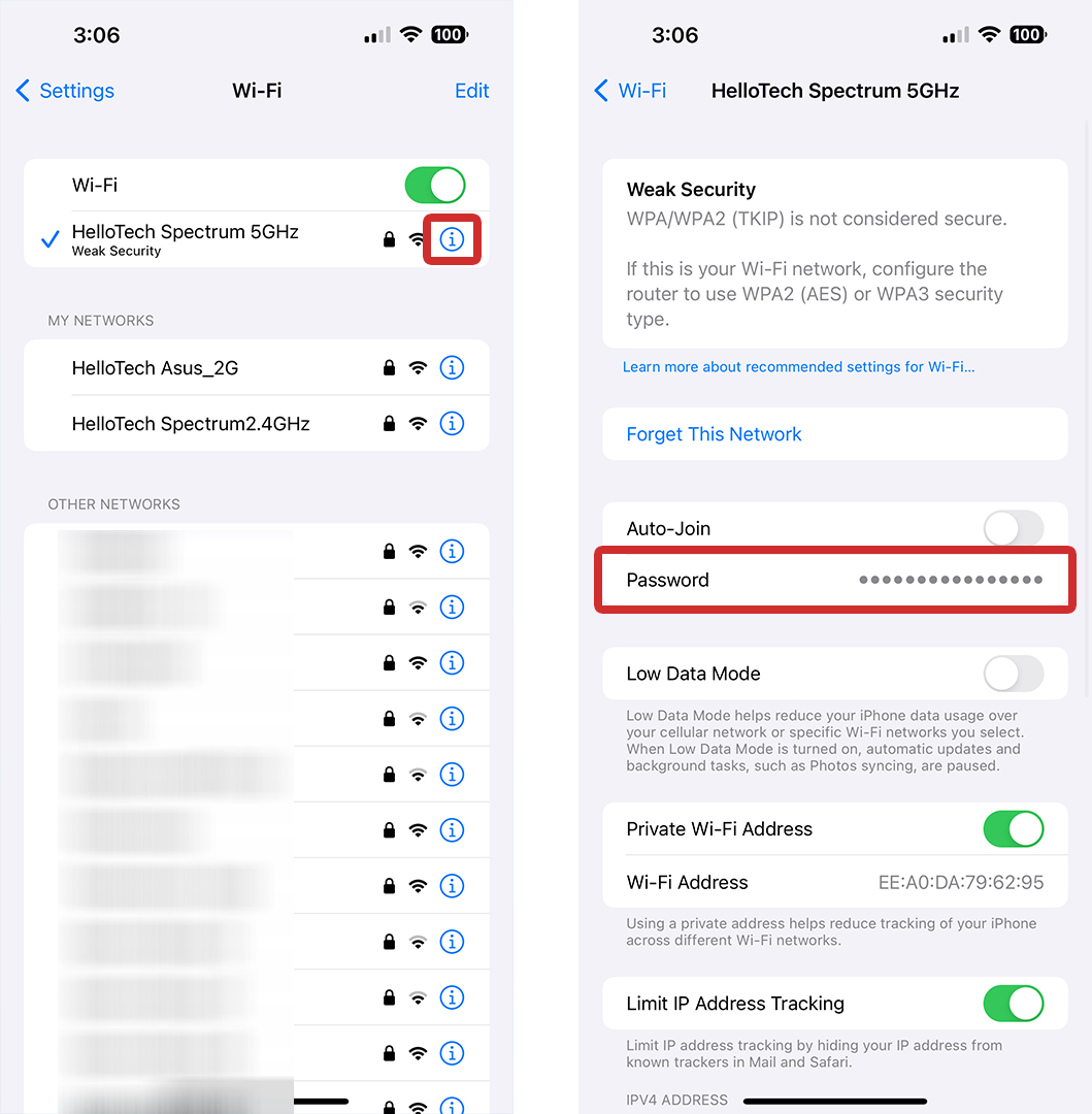 How to Find a WiFi Password on an iPhone 8 or Newer